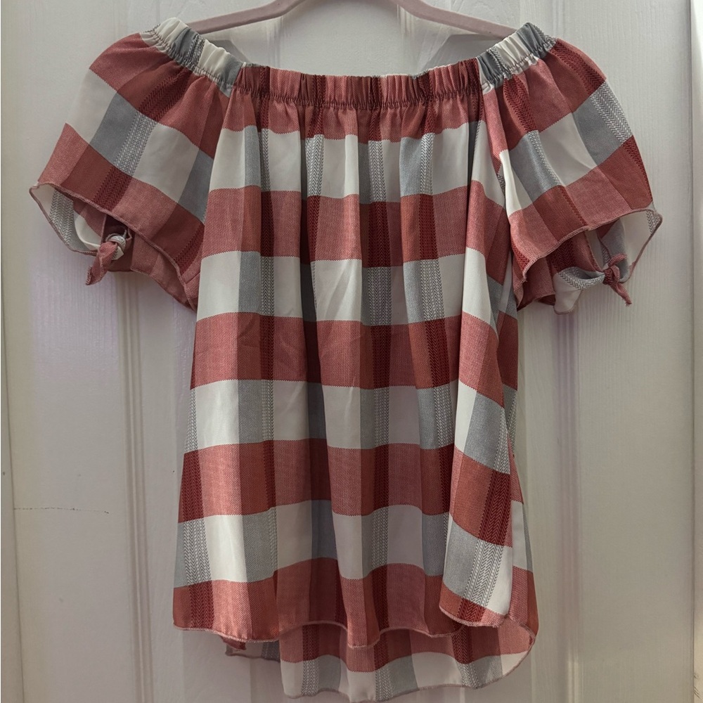 Papermoon Off the Shoulder Top. Size M